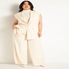 Longline Double Breasted Vest image number null