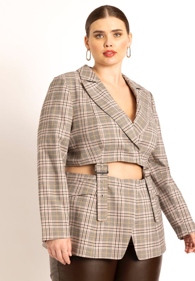 Buckle Detail Blazer image number null