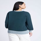 Contrast Rib Sweater image number 1