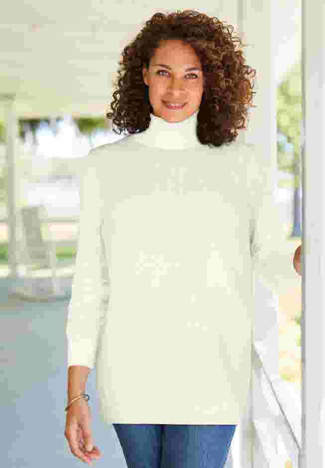 Perfect Long Sleeve Turtleneck Sweater image number 3