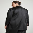 Satin Double Breasted Blazer image number null