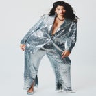 Silver Shimmer Blazer image number null