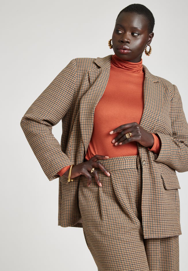 Relaxed Boyfriend Blazer image number 3