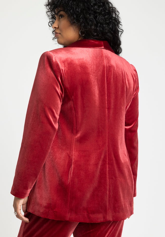 Slim Tuxedo Blazer image number 3