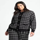 Knit Tweed Jacket image number null