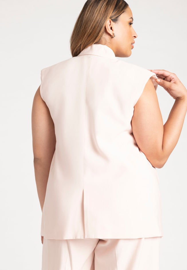 Long Tailored Vest image number null
