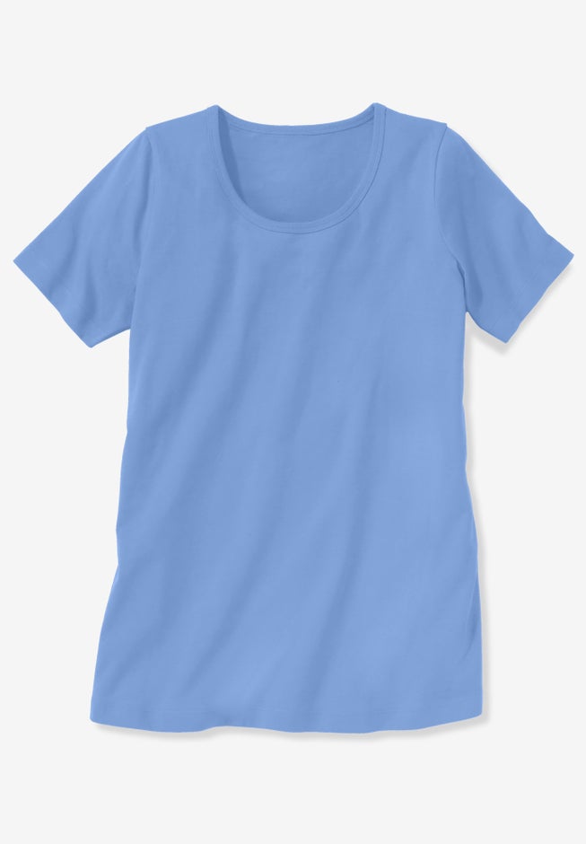 Perfect Short-Sleeve Scoopneck Tee image number 5