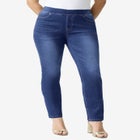 Plus Size 360° Stretch Straight Leg Jean image number null