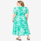 Tiered Midi Dress image number null