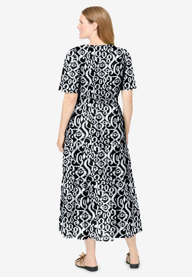 Tiered Midi Dress image number 1