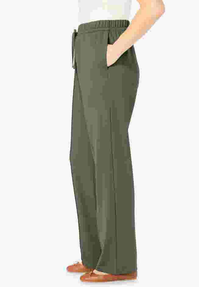 Easy Going Knit Pull-On Drawstring Pants image number 2