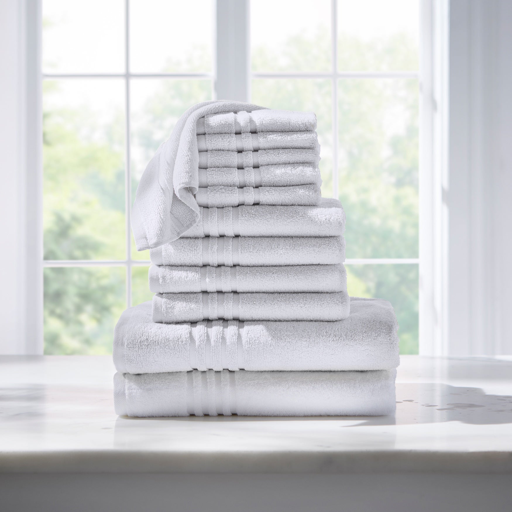 12-Pc. Zero-Twist Bath Towel Set image number 0