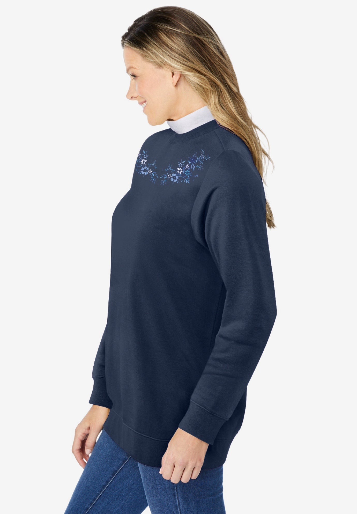 Layered-Look Sweatshirt image number 2