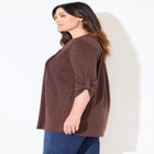Impossibly Soft Half-Button Swing Top image number 2