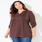 Impossibly Soft Half-Button Swing Top image number 0