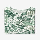 7-Day Three-Quarter Sleeve Notch-Neck Tunic image number null