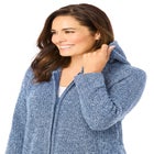 Hoodie Shaker Zipper Cardigan Sweater image number 1
