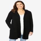 Hoodie Shaker Zipper Cardigan Sweater image number 0
