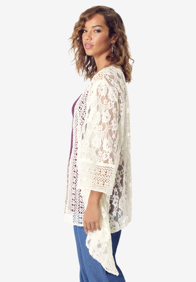 Lace Kimono Jacket image number 2