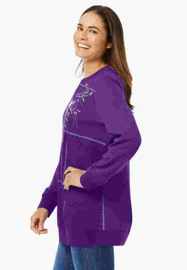 Patchwork Embroidered Top image number 2