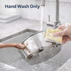 18-Piece Copper Accent Stainless Steel Cookware Set image number null