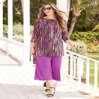 AnyWear Wide Leg Capri image number null
