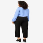 Pull-On Crop Wide Leg Pants image number null