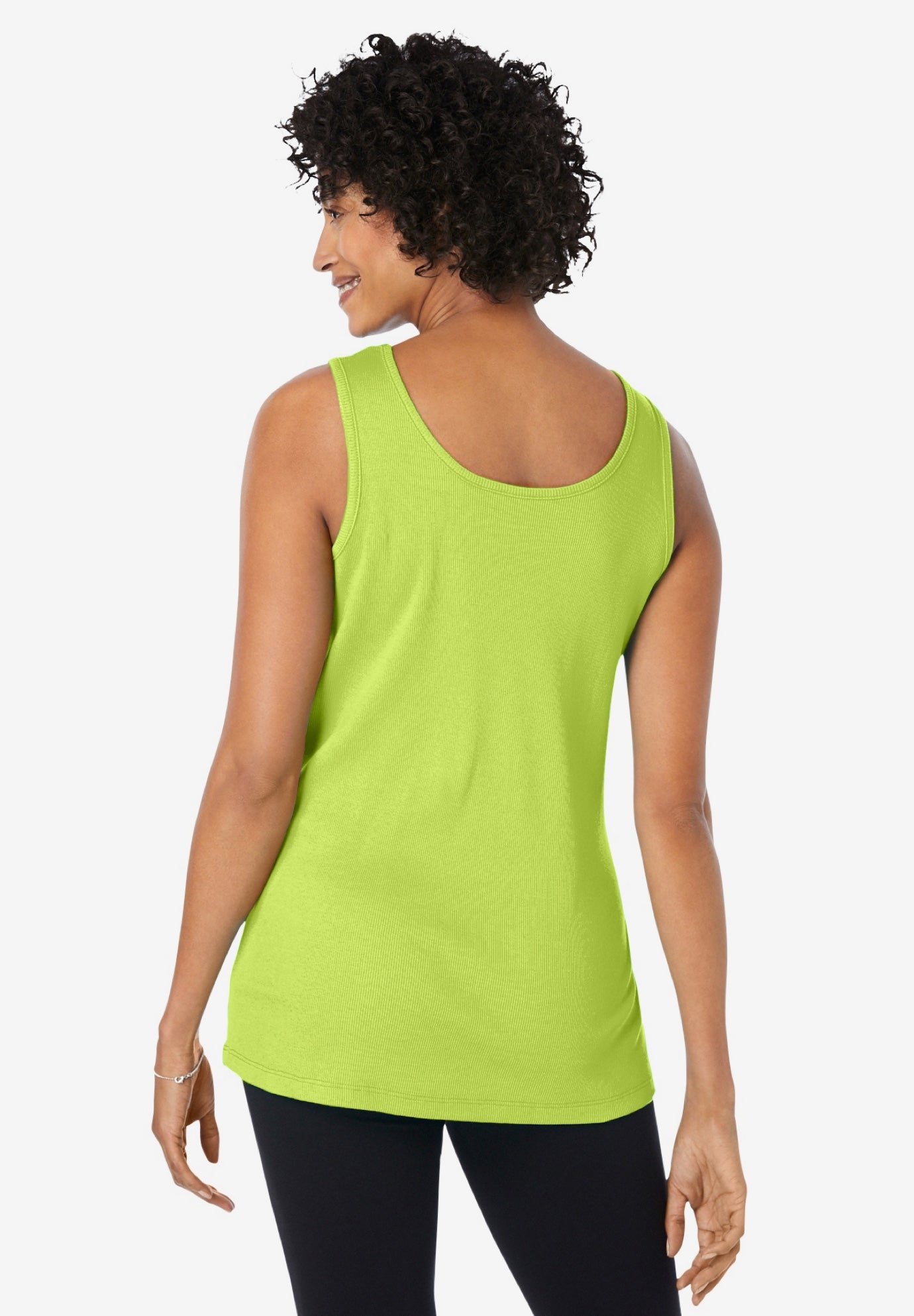 Rib Knit Tank image number 1