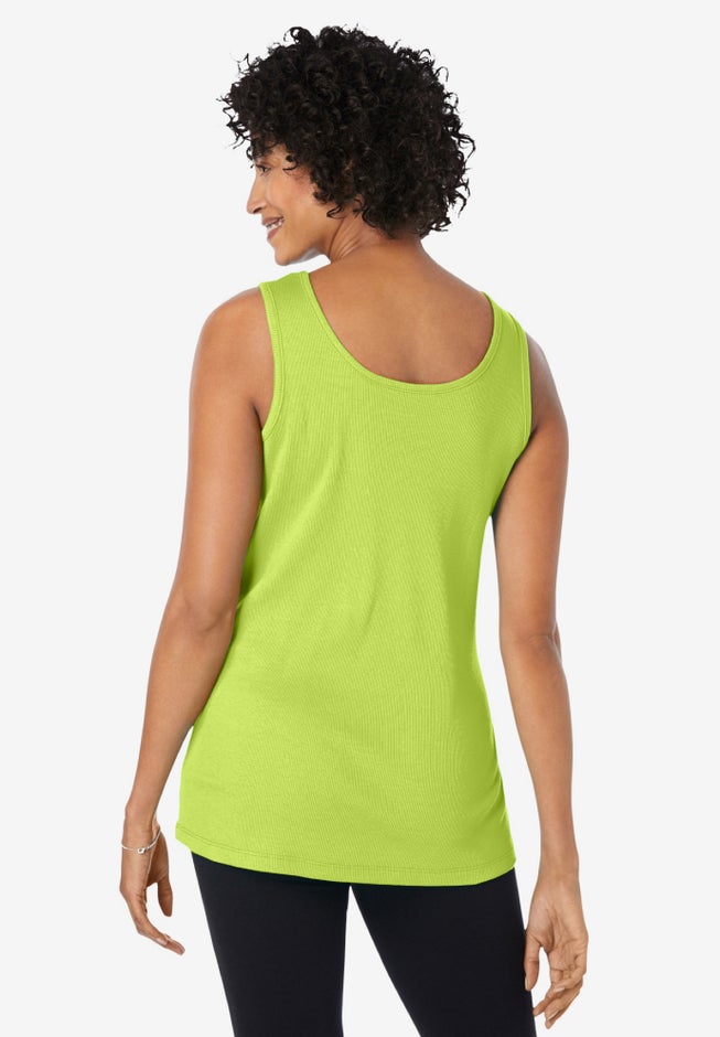 Rib Knit Tank image number 1