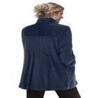 Pleat-Back Corduroy Jacket image number null