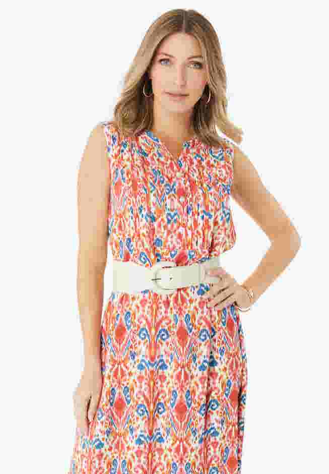 Braided Faux Leather Belt image number 0
