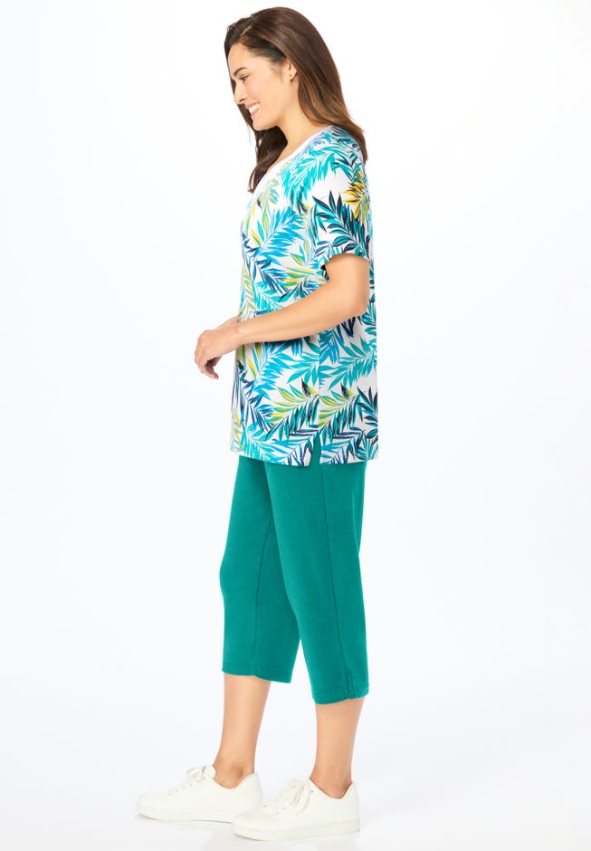 2-Piece Tunic and Capri Set image number 2