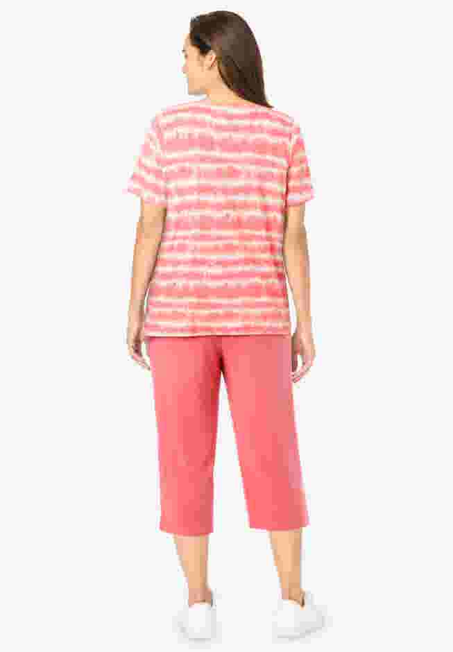 2-Piece Tunic and Capri Set image number 1