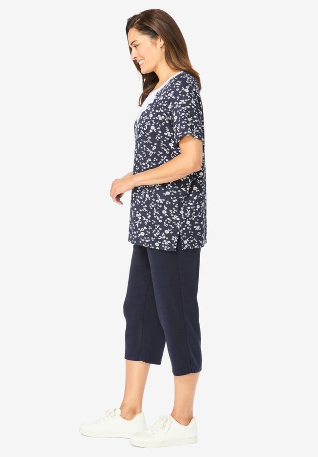 2-Piece Tunic and Capri Set image number 2