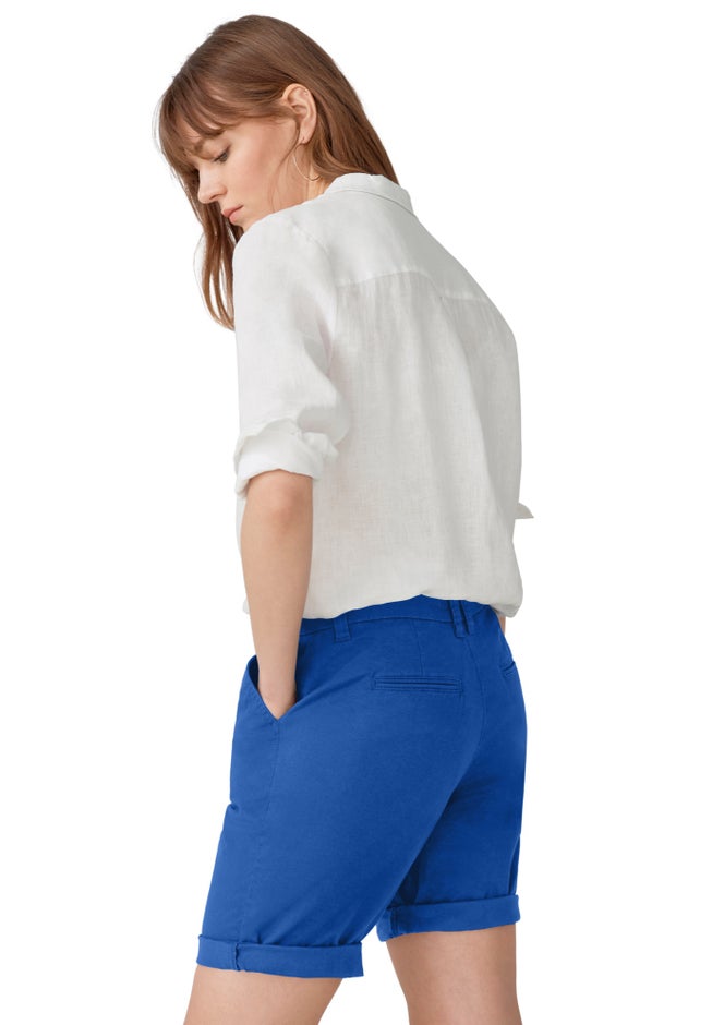 Mid-Rise Stretch Chino 4-Pocket Bermuda Shorts image number 1