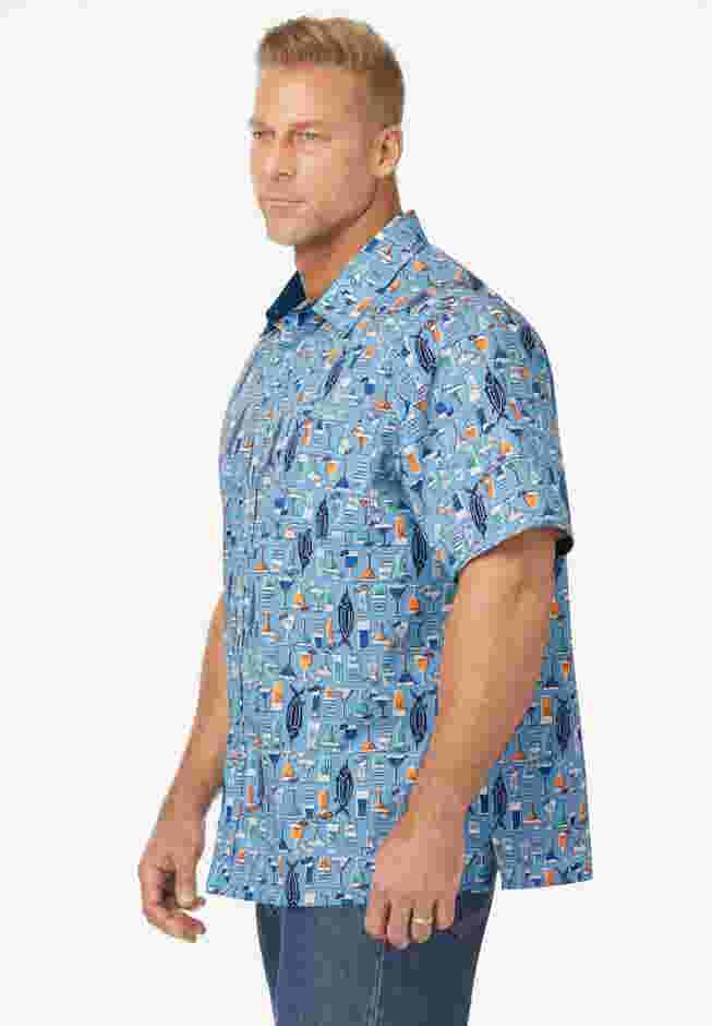 The No-Tuck Casual Short Sleeve Shirt image number 4