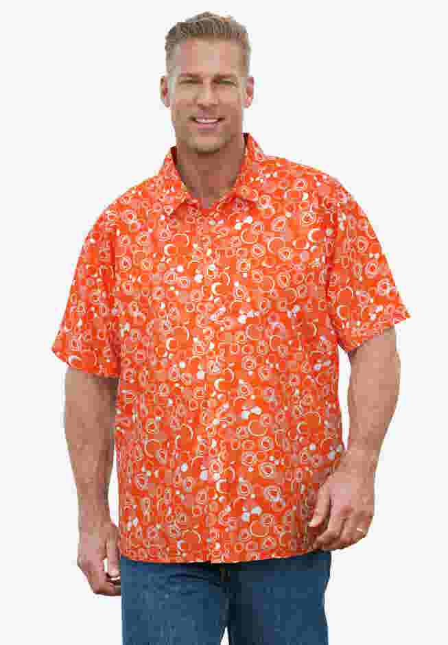 The No-Tuck Casual Short Sleeve Shirt image number 3
