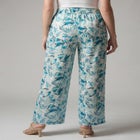 Plus Size Hand Crinkled Wide-Leg Pant image number 1