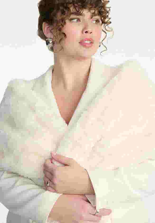 Faux Fur Stole image number 2