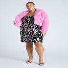 Cropped Fur Coat image number null