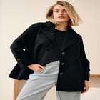 Button Front A-Line Jacket image number 0