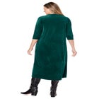 Pintuck Velour Dress image number null