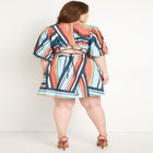 Open Back Cording Mini Dress image number null