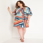 Open Back Cording Mini Dress image number null