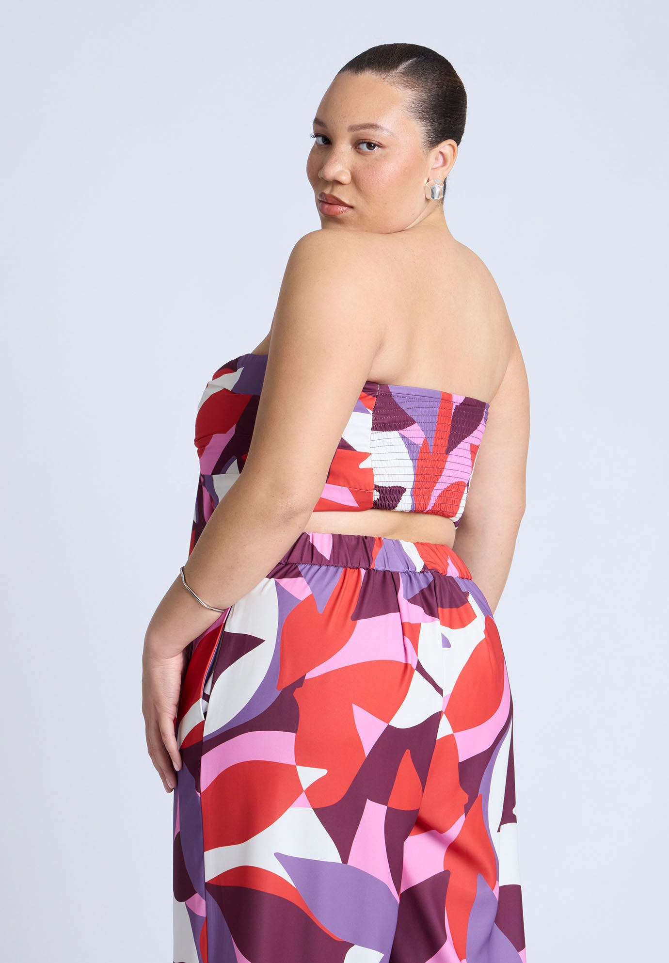 Tie Front Scarf Top image number 2