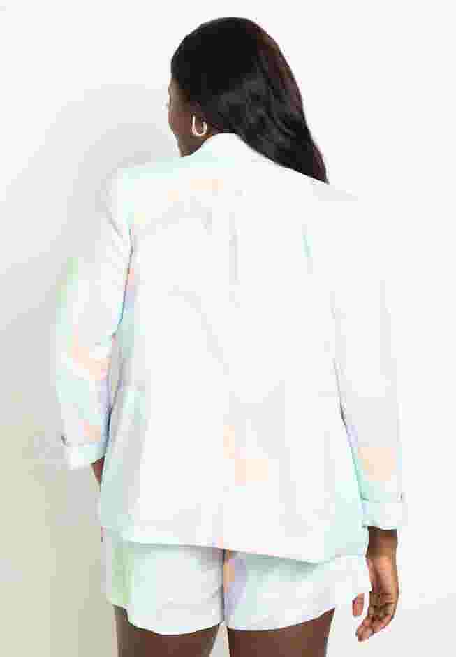 Relaxed Printed Blazer image number 1