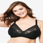 Smooth Lace Wireless Bra  image number 0