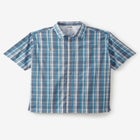 Plaid Wrinkle-Resistant Short Sleeve Button Down image number 0
