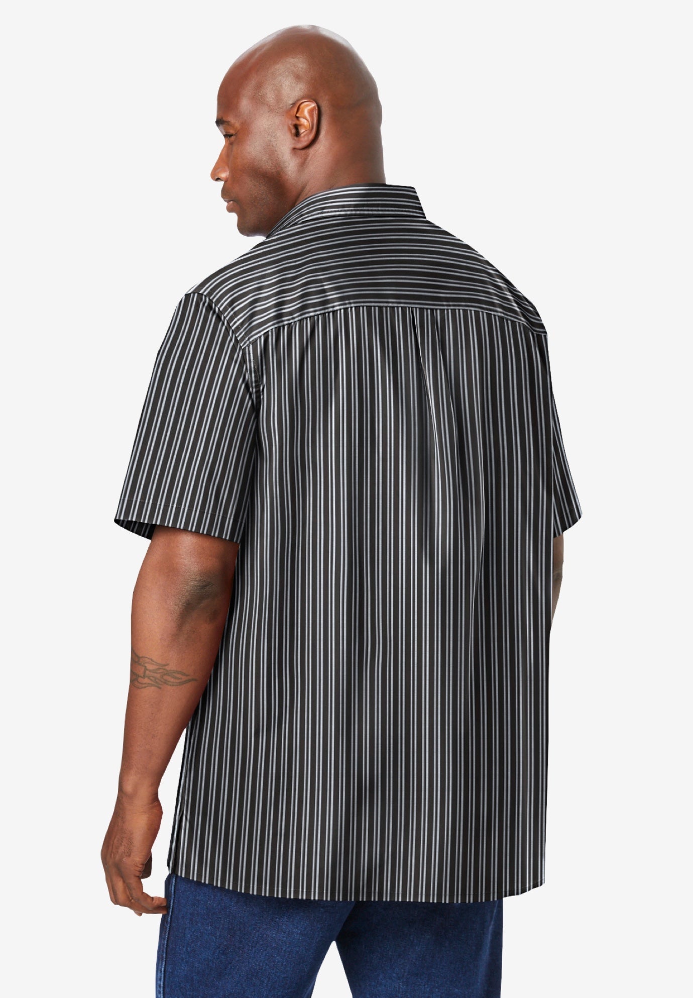 Wrinkle-Resistant Short Sleeve Button Down image number 1