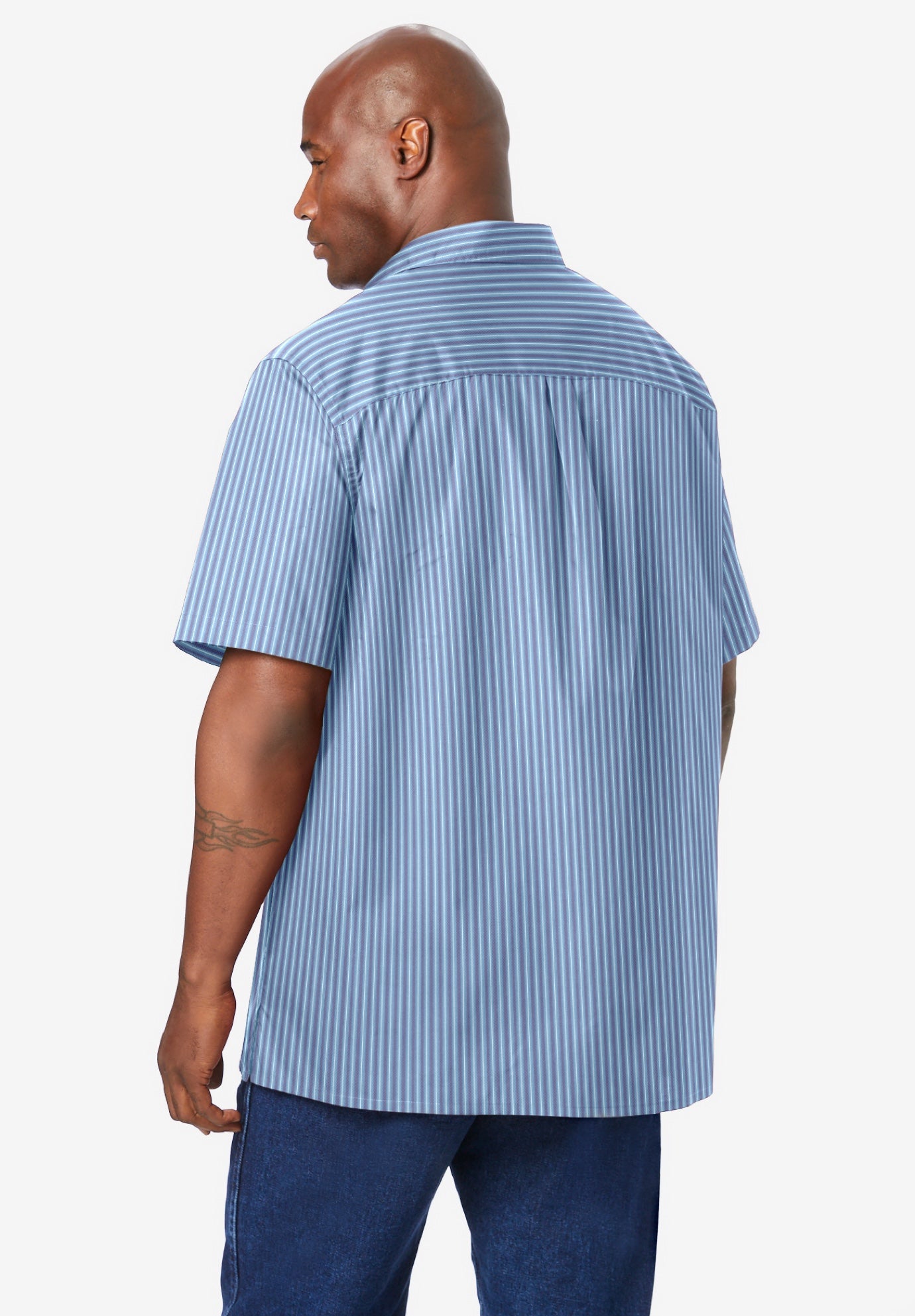 Wrinkle-Resistant Short Sleeve Button Down image number 1